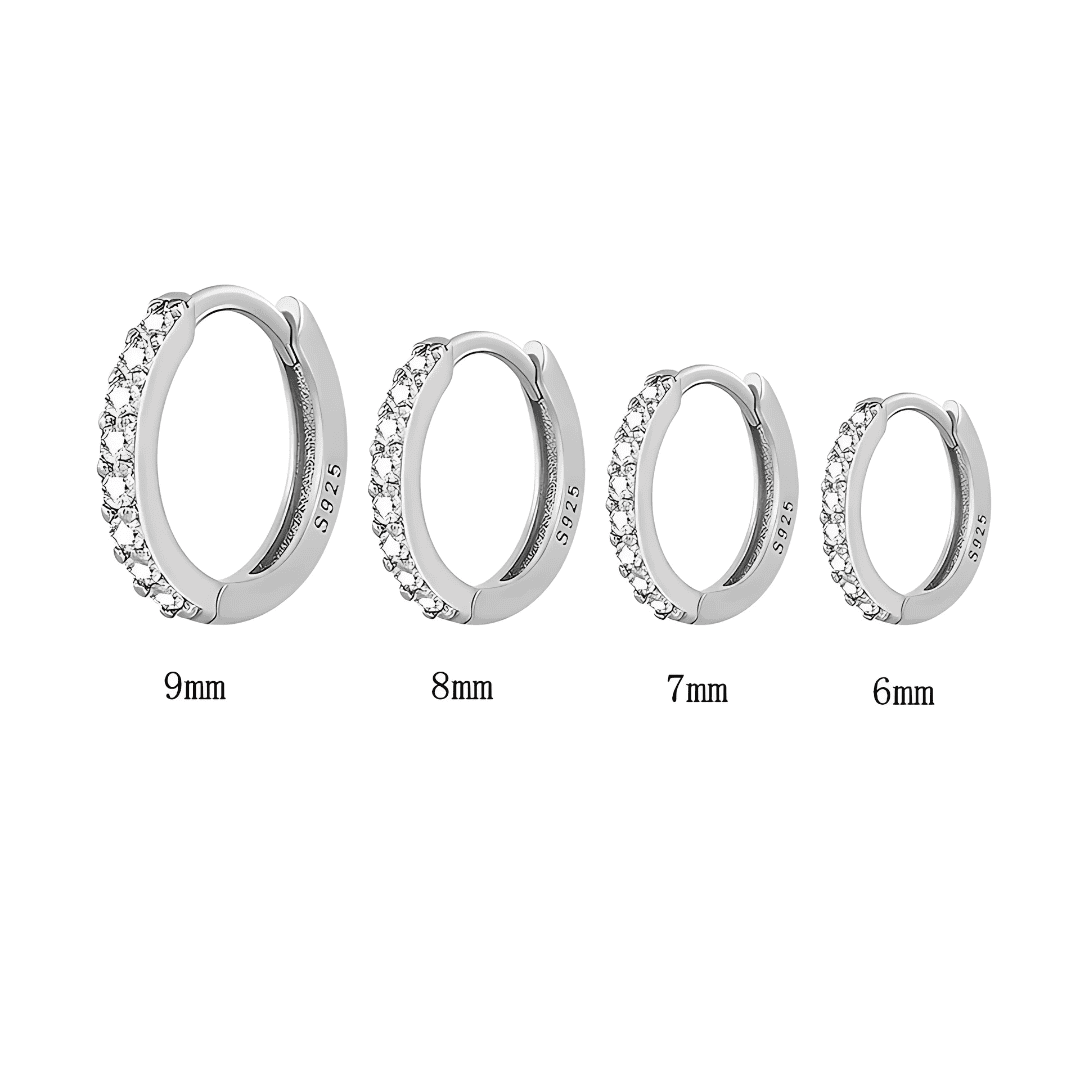 REFINED™ | Feine Creolen aus Silber S925