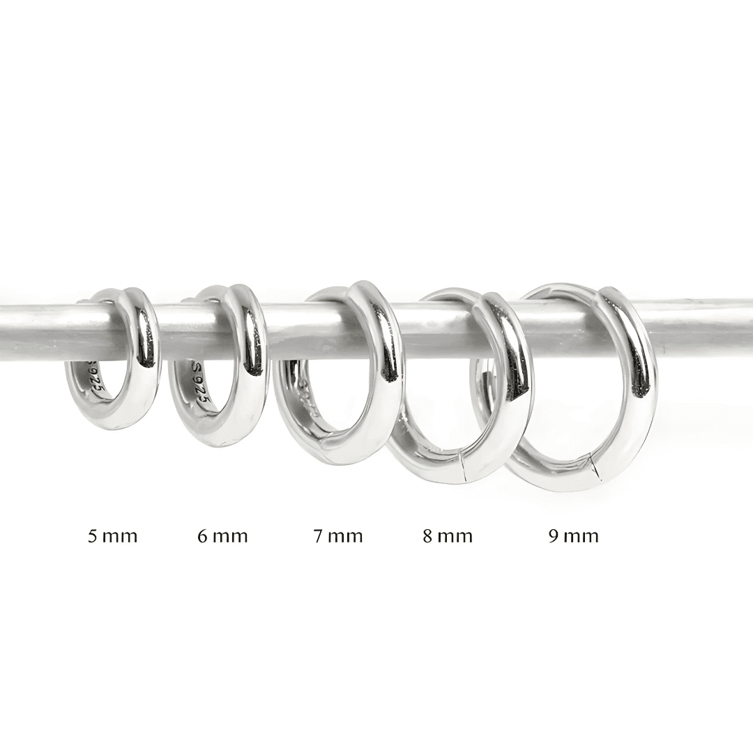 REFINED™ | Feine Creolen aus Silber S925