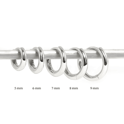 REFINED™ | Feine Creolen aus Silber S925