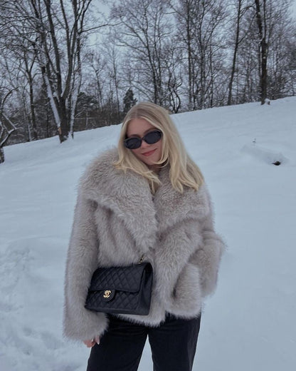 Mystique & Co™ Faux Fur Coat