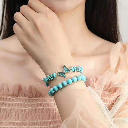 Armband Met Vlinderkralen