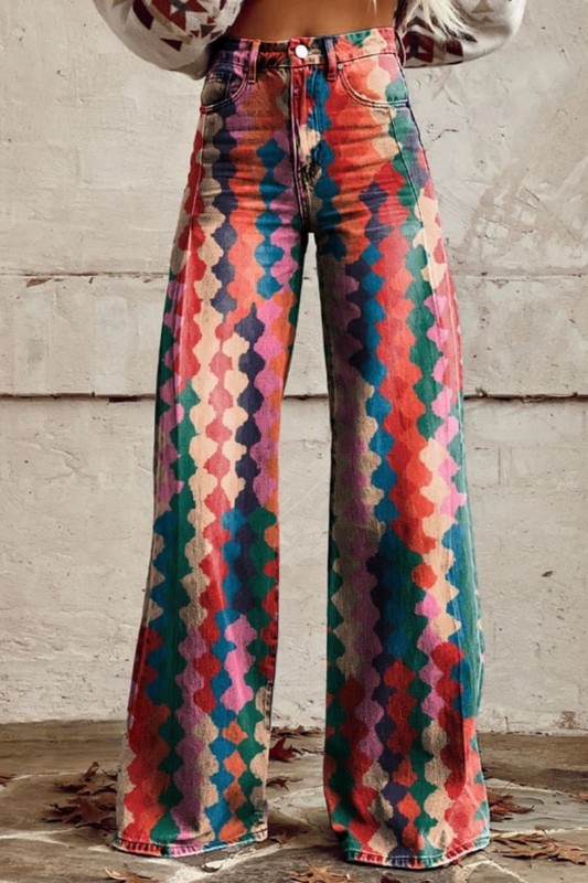 Behn Berlin | Boho vintage broek voor een elegante en comfortabele look