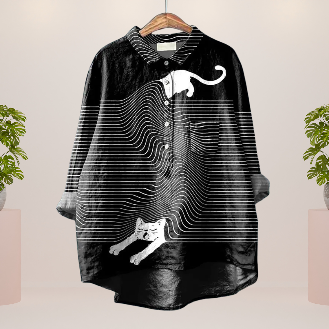 Dierenkunst-T-shirt
