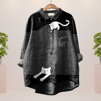Dierenkunst-T-shirt