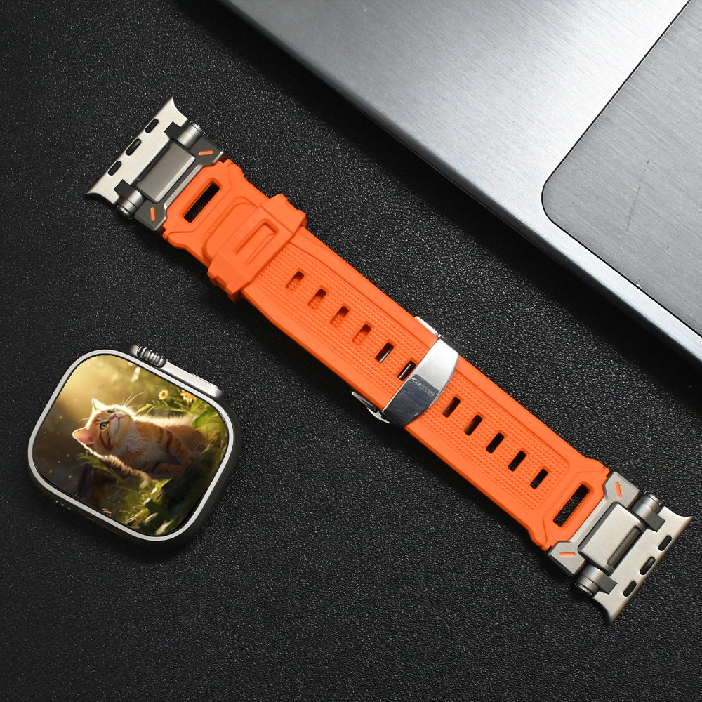 Explorer Siliconen Apple Watch Bandje