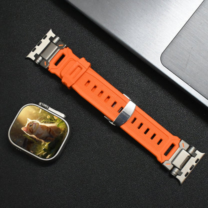 Explorer Siliconen Apple Watch Bandje