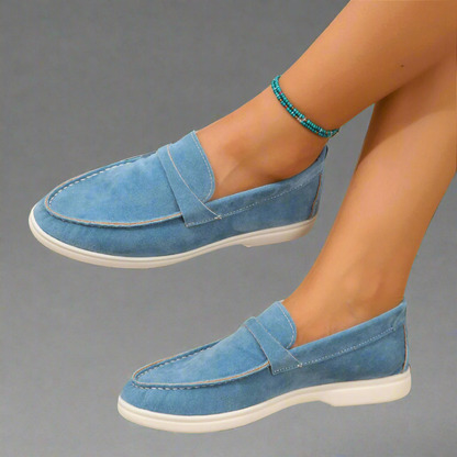 Hannah | Elegante suède mocassins