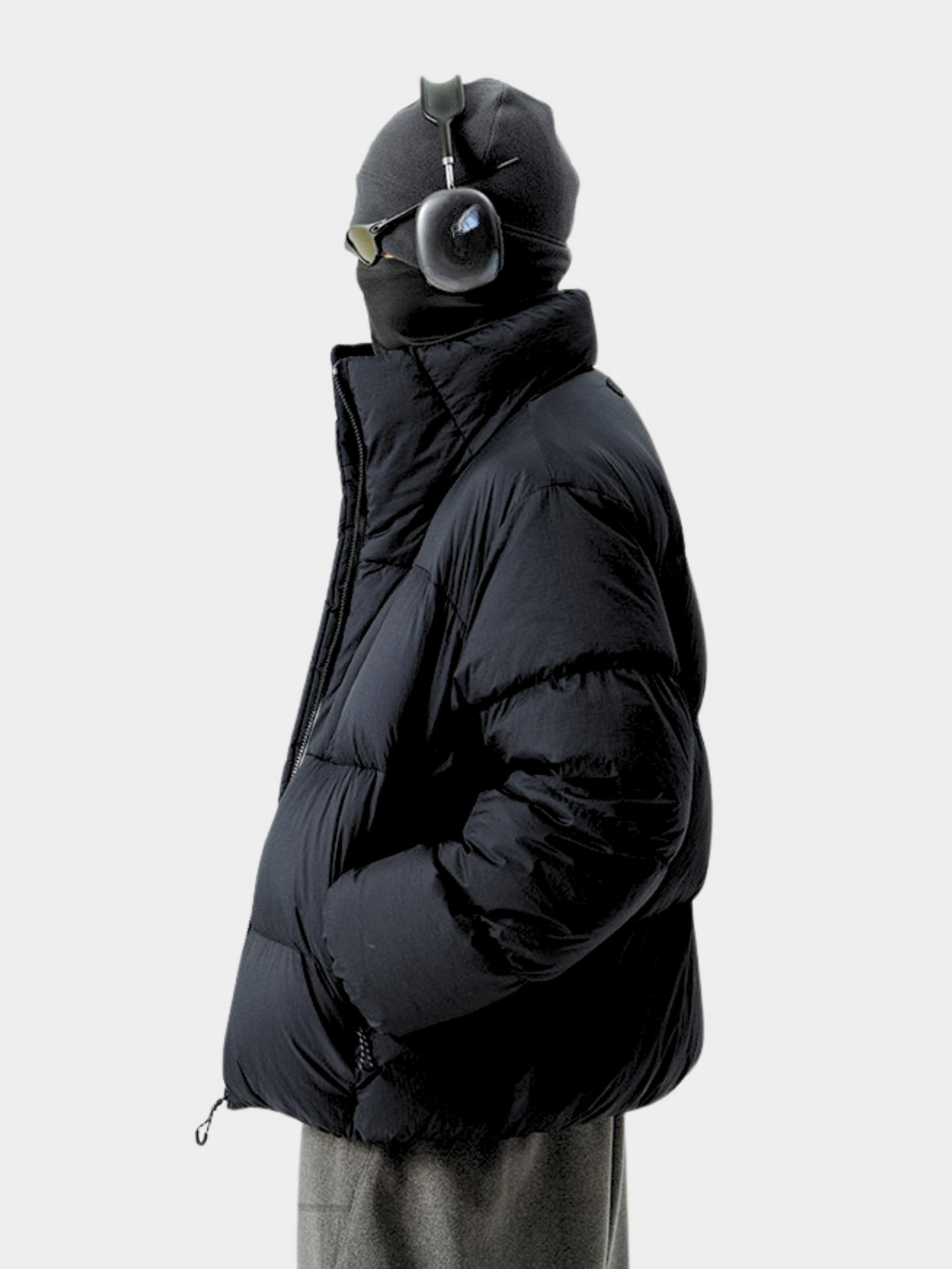CougarStep – Unisex Stehkragenjacke mit 95 % weißer Gänsedaune und 3-fach-Schutz