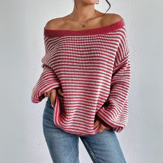Harper Pullover mit Schulterfrei-Design