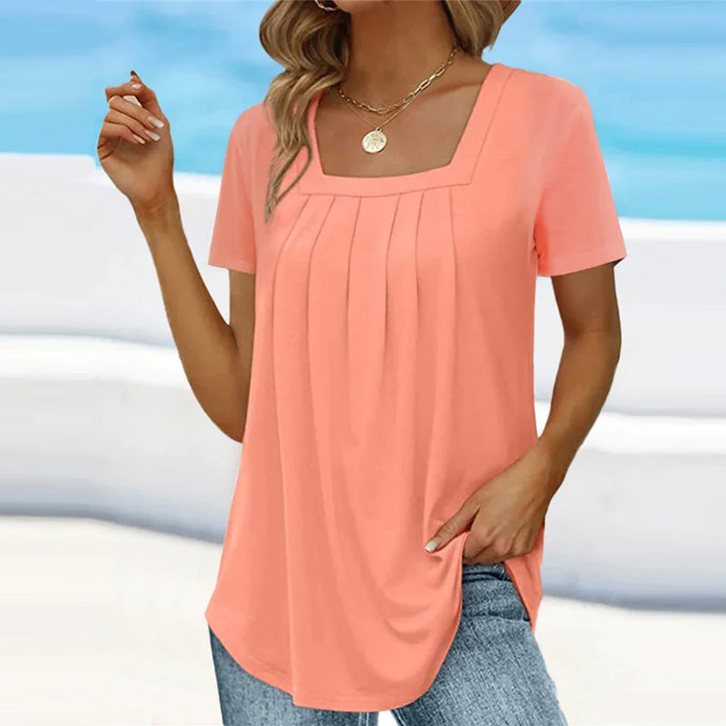 Athena Faltenbluse