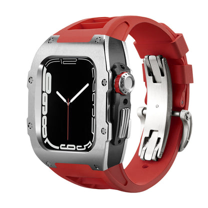 Luxe metalen bandje voor Apple Watch-serie 44/45 mm