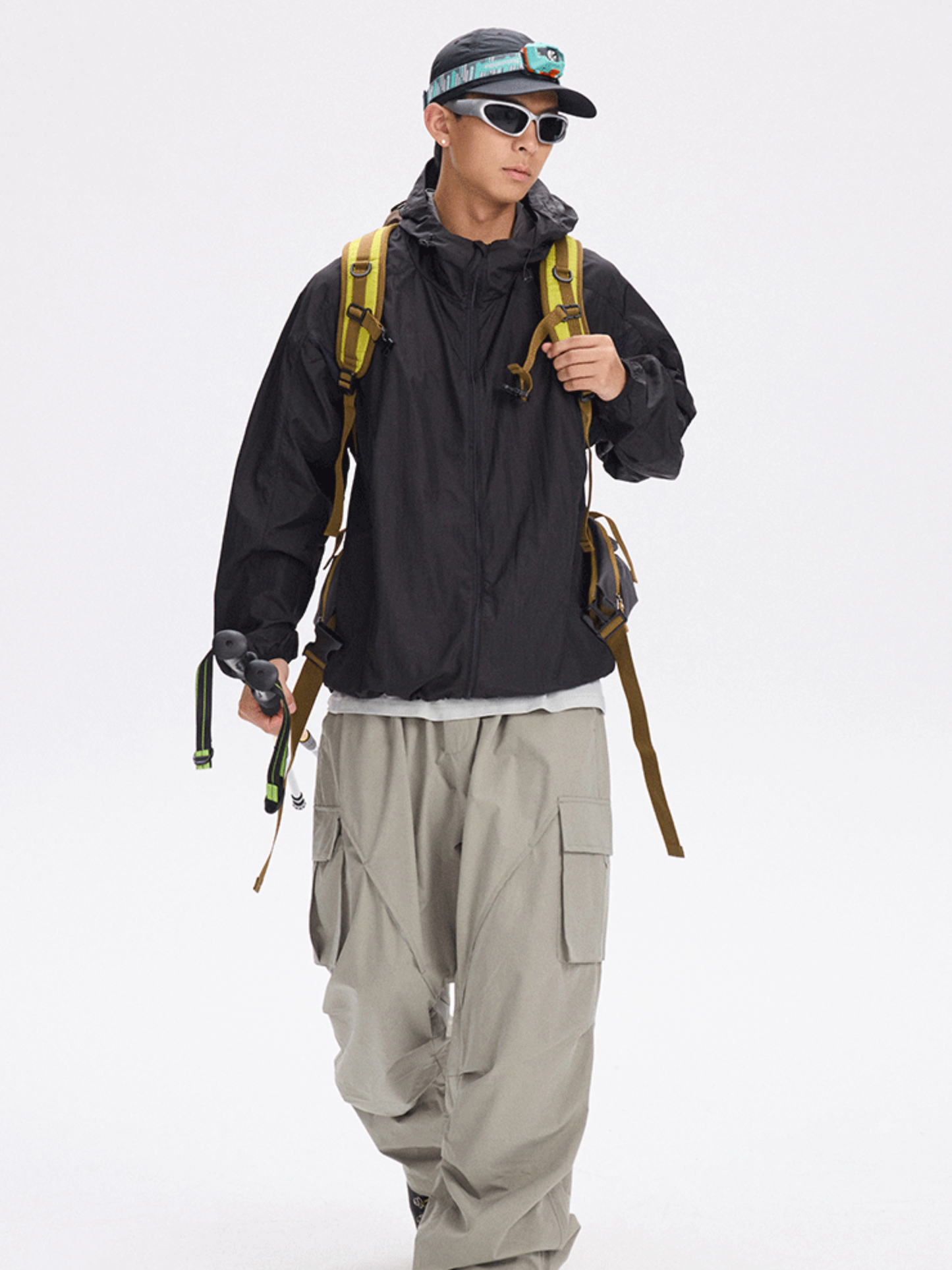 MesaCase – Unisex UPF50+ UV-beschermingsjack met mesh-inzetten