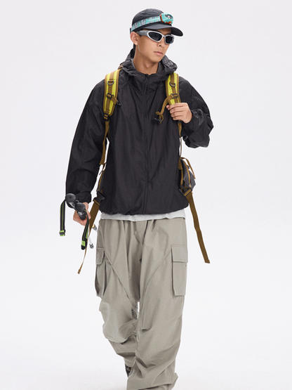 MesaCase – Unisex UPF50+ UV-beschermingsjack met mesh-inzetten