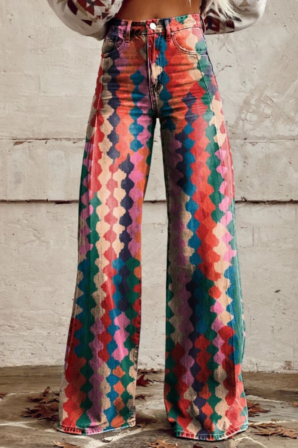 Behn Berlin | Boho vintage broek voor een elegante en comfortabele look