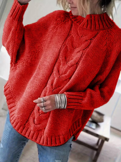 Pamella – Kabelgebreide oversized trui