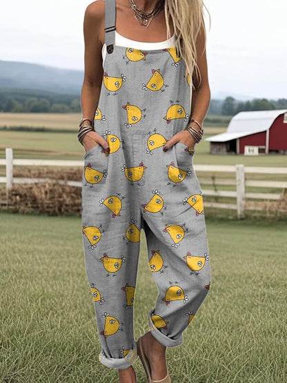 Dames Jumpsuit met wijde pijpen - Moeiteloze stijl & comfort