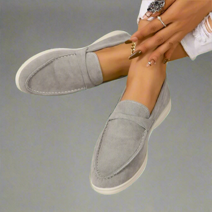 Hannah | Elegante suède mocassins
