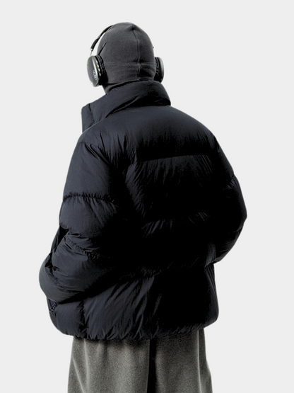 CougarStep – Unisex Stehkragenjacke mit 95 % weißer Gänsedaune und 3-fach-Schutz