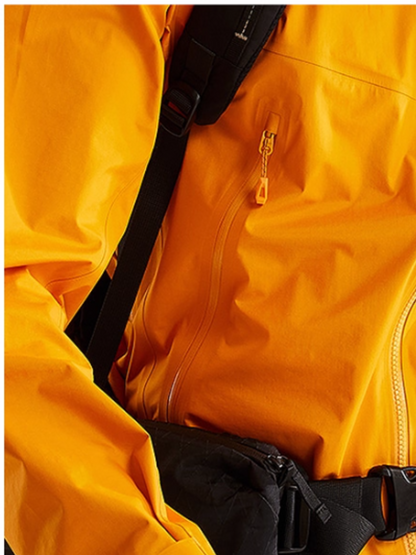 GONGGAR - Unisex Hardshell Jack met Capuchon