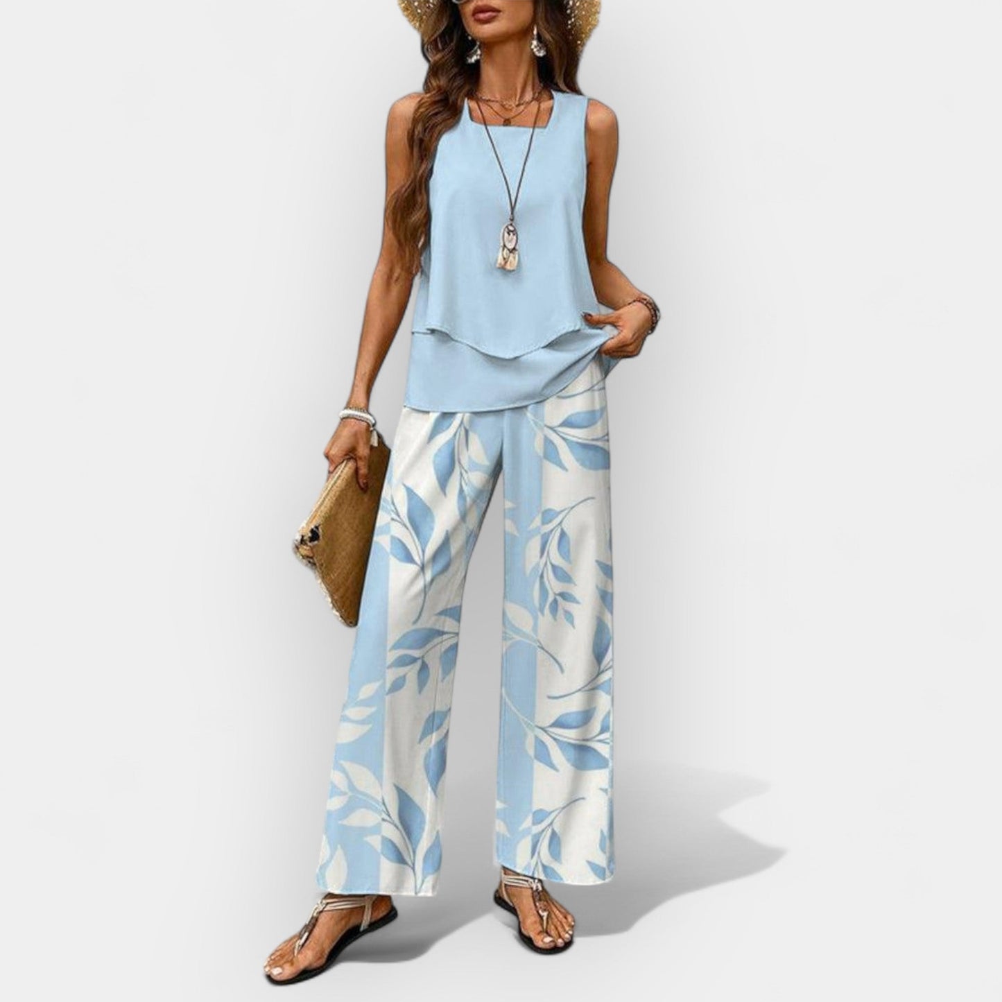 Lichte zomeroutfit