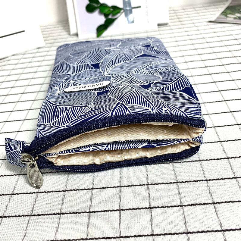 Tas Met Vintage Bladmotief