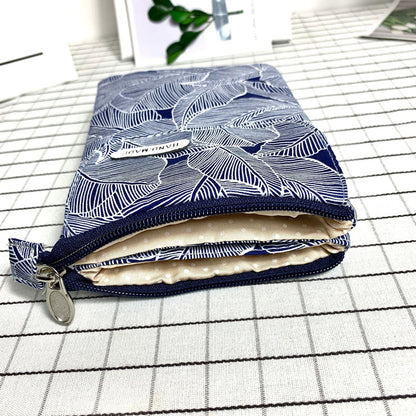 Tas Met Vintage Bladmotief