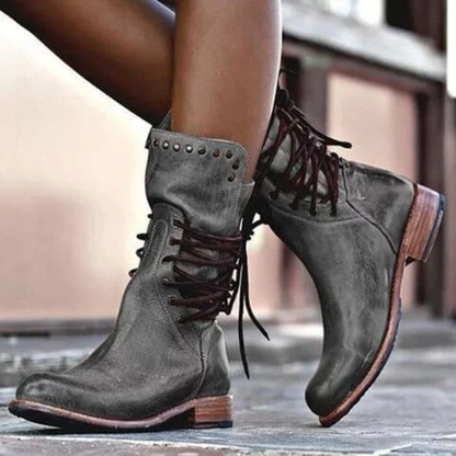 Victoria | Vintage-Schnürstiefel