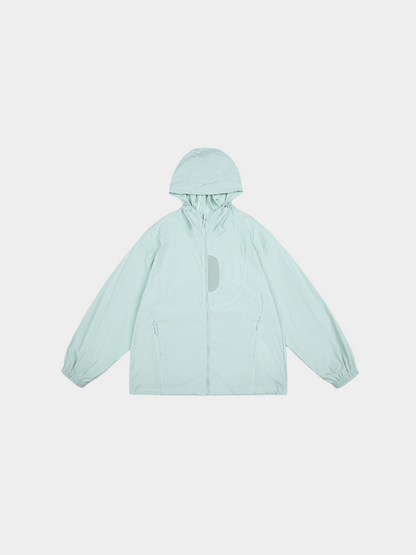AlpineBoard – Unisex UPF100+ Hiking-Jacke aus Rohgarn mit UV-Schutz
