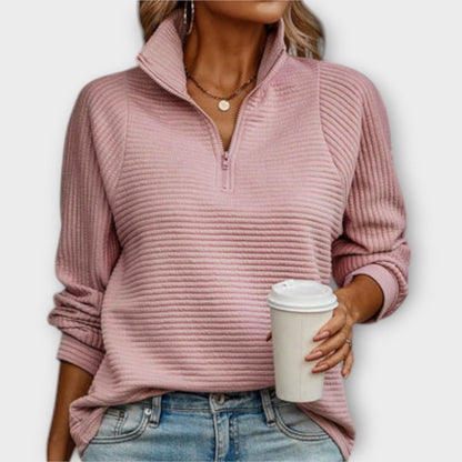 Halfzip trui