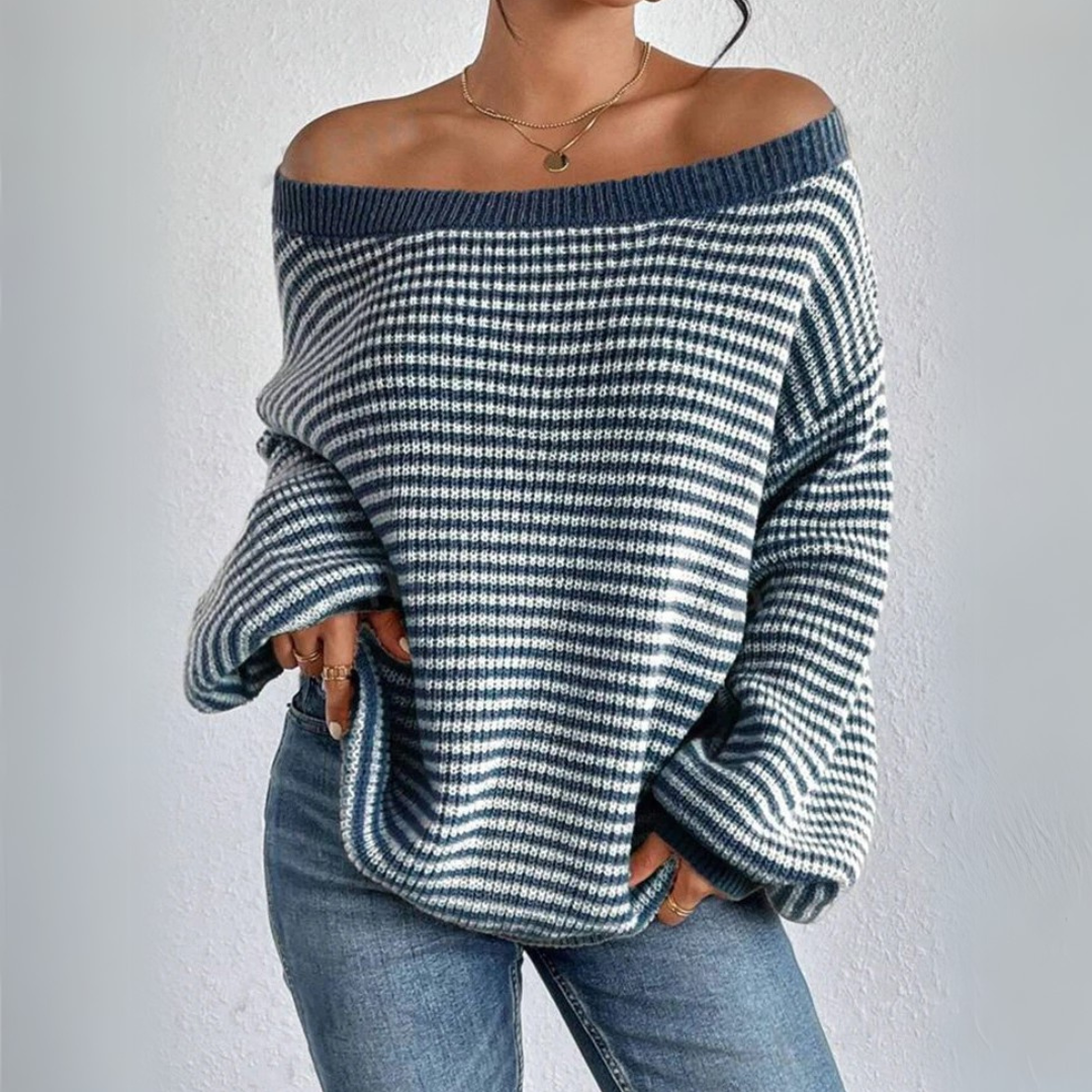 Harper Pullover mit Schulterfrei-Design