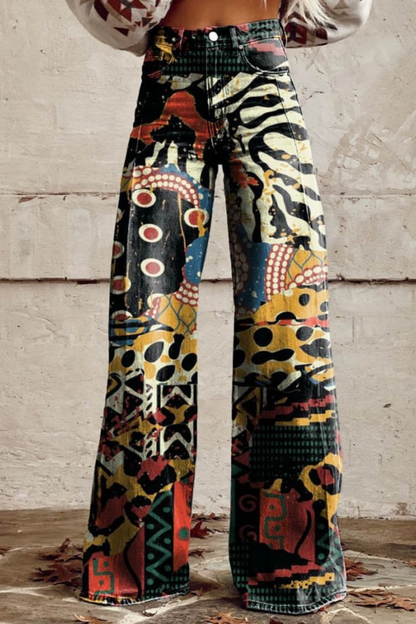 Behn Berlijn | Elegante Boho Vintage Wijde Broek