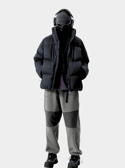 CougarStep – Unisex Stehkragenjacke mit 95 % weißer Gänsedaune und 3-fach-Schutz