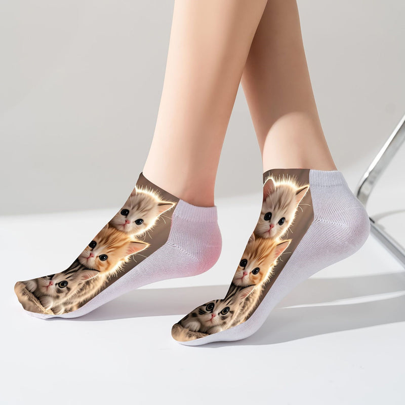 Casual Sokken Met Dierenprint