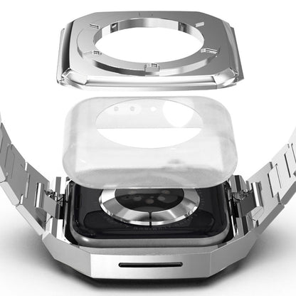 Luxe metalen horlogeband voor Apple Watch 44/45 mm