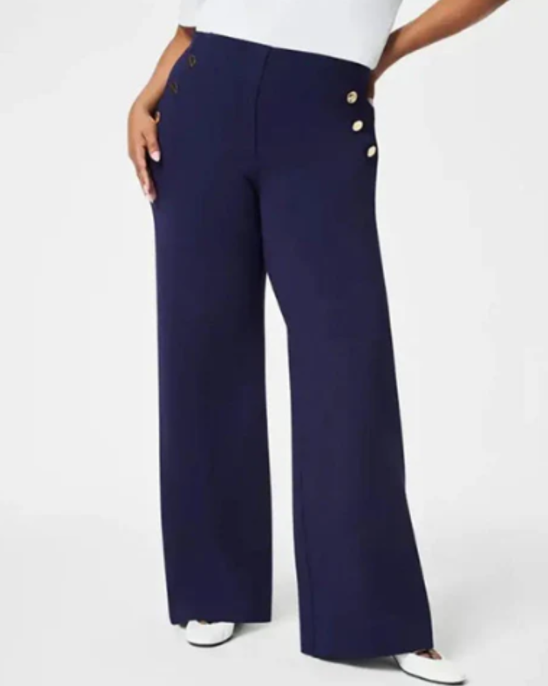 Monelle™ | Broek met wijde pijpen