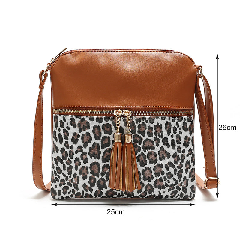 Sac Léopard Vintage