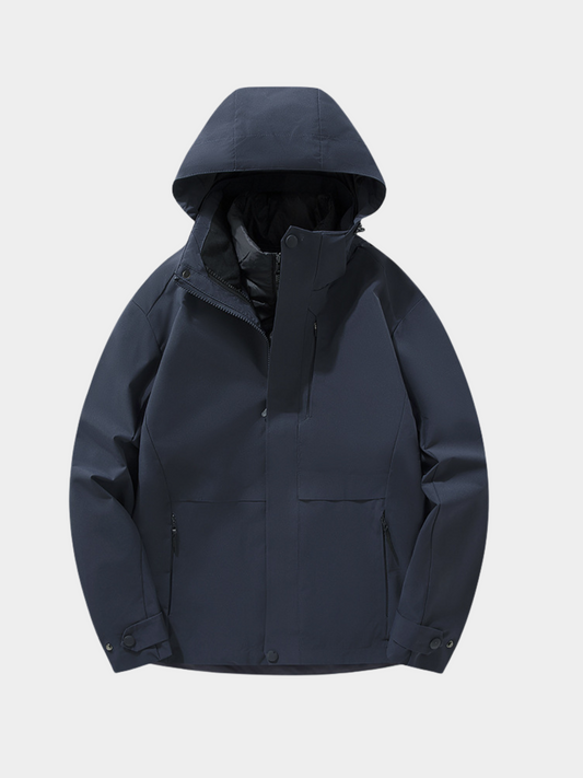 CanyonTop – Herren 3-in-1 Wanderjacke mit abnehmbarem Daunenfutter