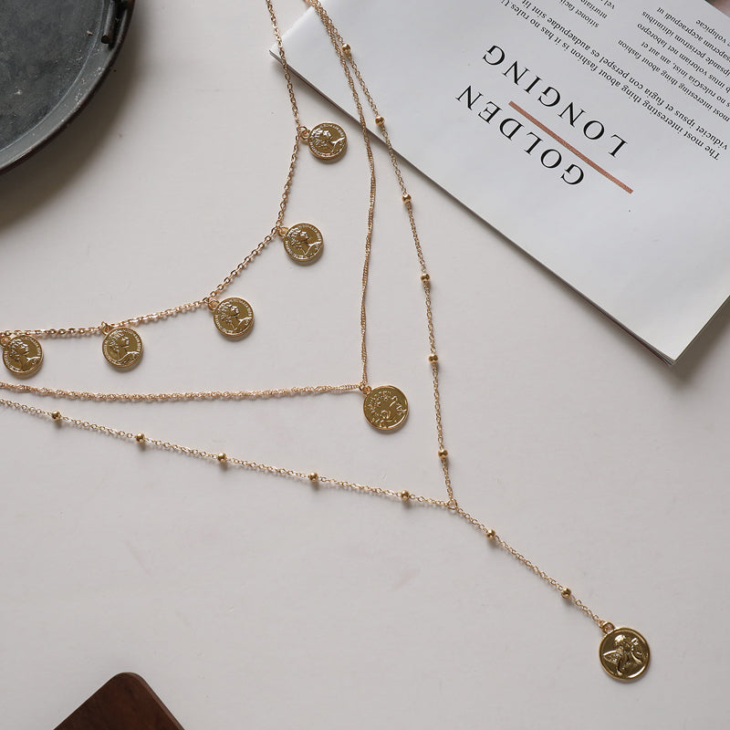 Vintage Boheemse Hanger Ketting