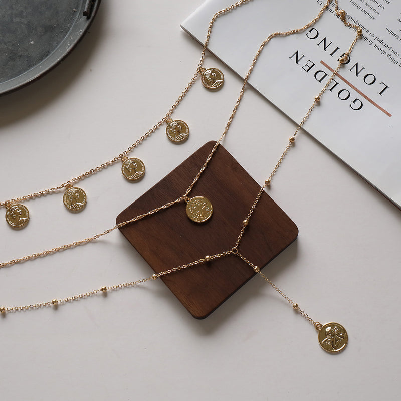 Vintage Boheemse Hanger Ketting