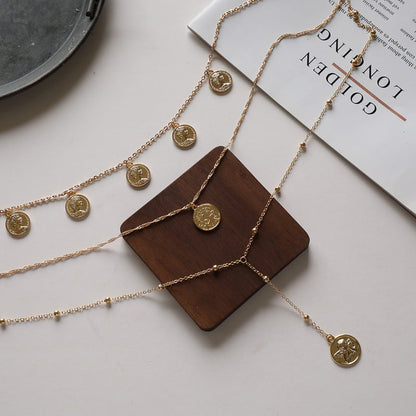 Vintage Boheemse Hanger Ketting