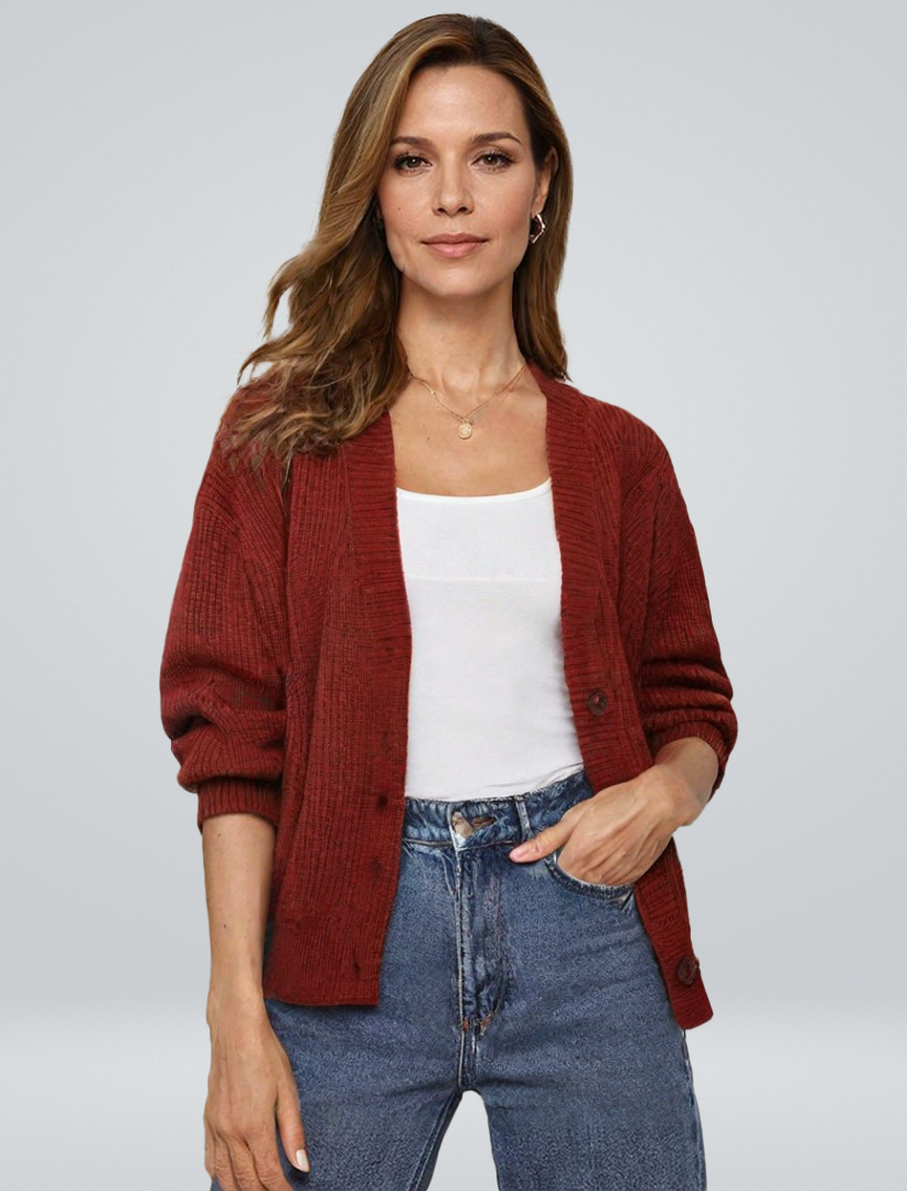 Astrid | Relaxed gebreid vest