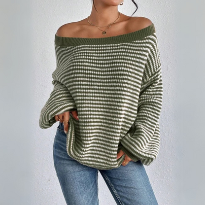 Harper Pullover mit Schulterfrei-Design