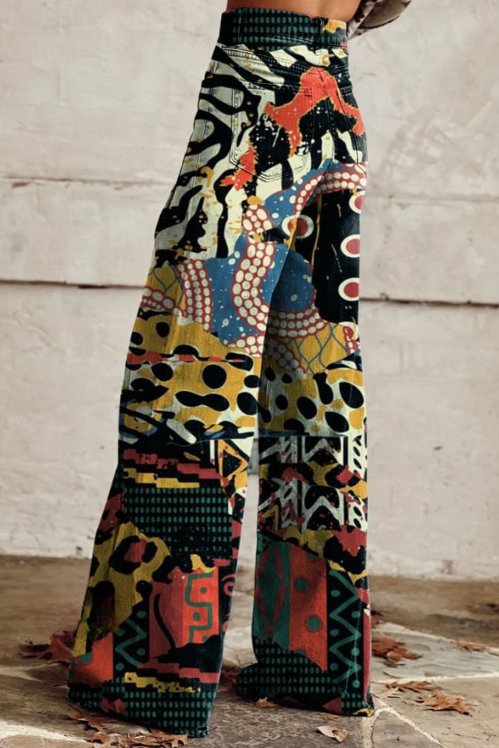 Behn Berlijn | Elegante Boho Vintage Wijde Broek