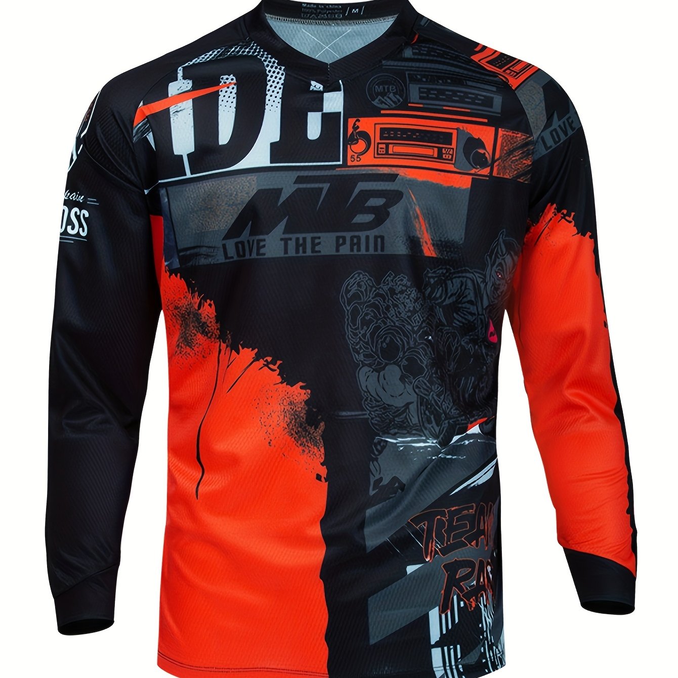 Lange Mouw MTB Race Shirt