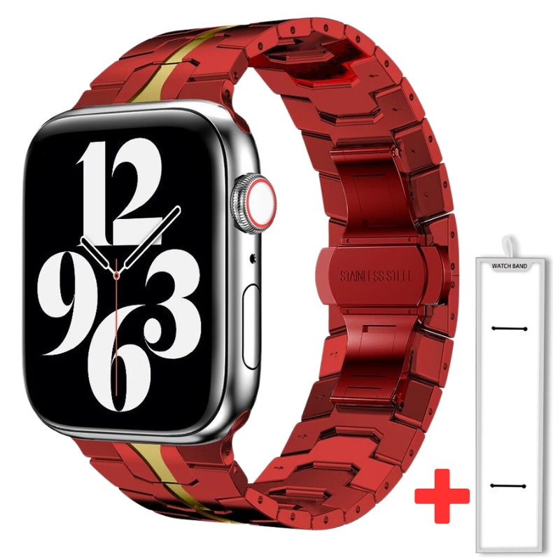 Titanium Roestvrijstalen Apple Watch Bandje