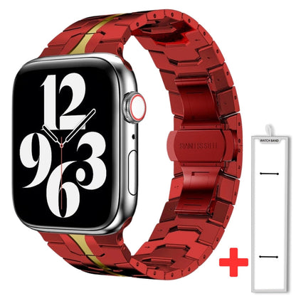 Titanium Roestvrijstalen Apple Watch Bandje