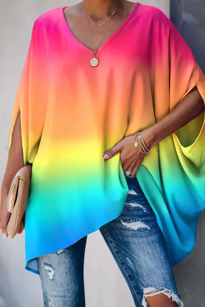 Wijdvallende blouse voor de lente/zomer