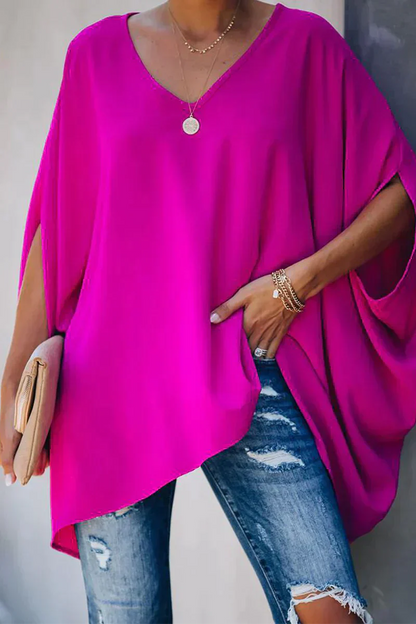 Wijdvallende blouse voor de lente/zomer