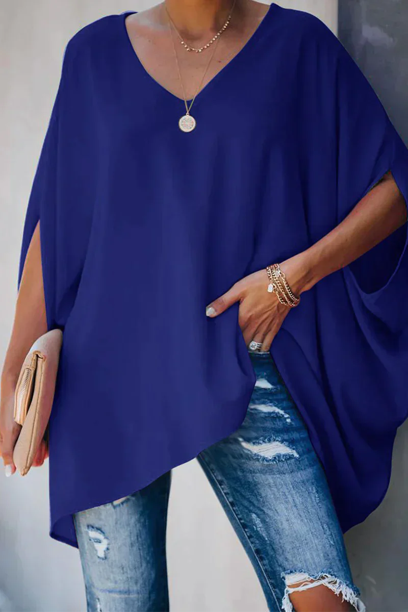 Wijdvallende blouse voor de lente/zomer