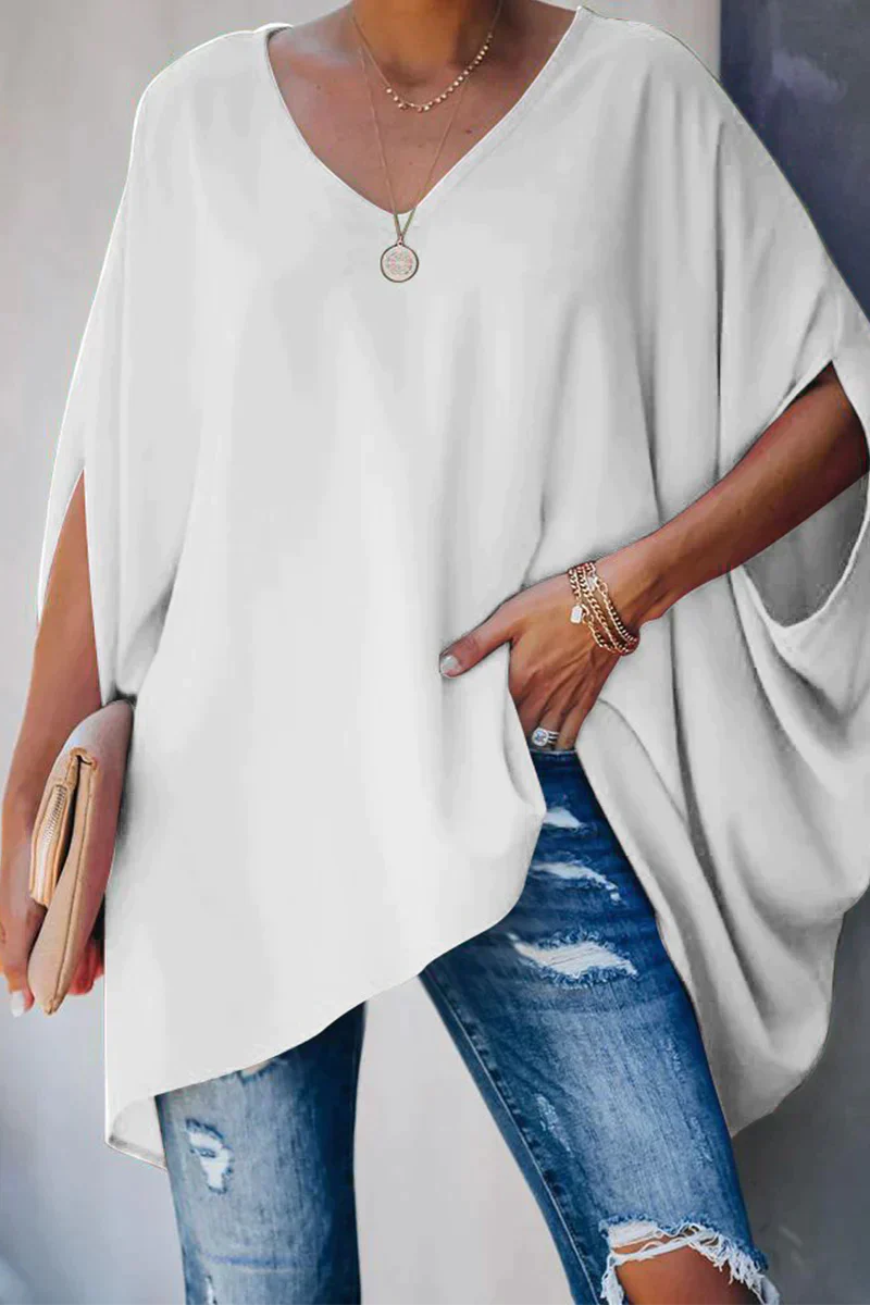 Wijdvallende blouse voor de lente/zomer
